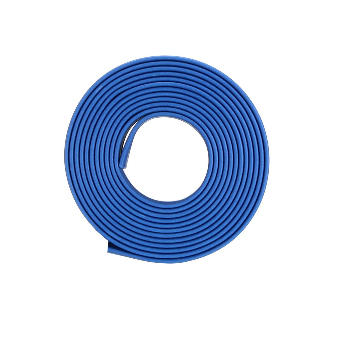sourcing map Heat Shrink Tubing 26mm Flat Width 1m 2:1 Heat Shrink Tube Wire Wrap Blue