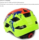 EXCLUSKY Kids Bike Helmet 50-57cm Adjustable 5-13 Years EU CE view 6