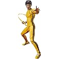 Bandai Tamashii Nations S.H. Figuarts Bruce Lee (Yellow Track Suit) Action Figure, Yellow