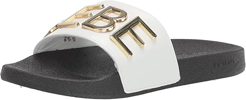 bebe women's slide sandals