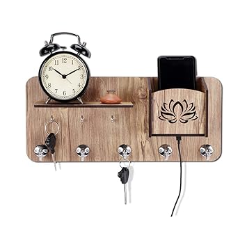 Sehaz Artworks Decorative Wall Shelves For Keys Side Pocket Big