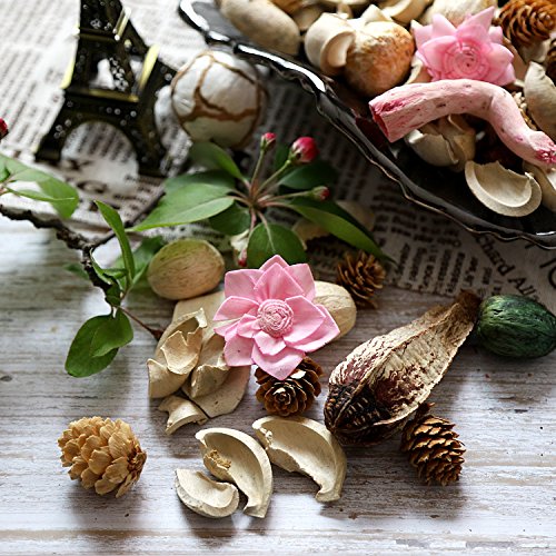 image for Qingbei Rina Rina Lily Scented Potpourri Box, Dried Flowers and Plants