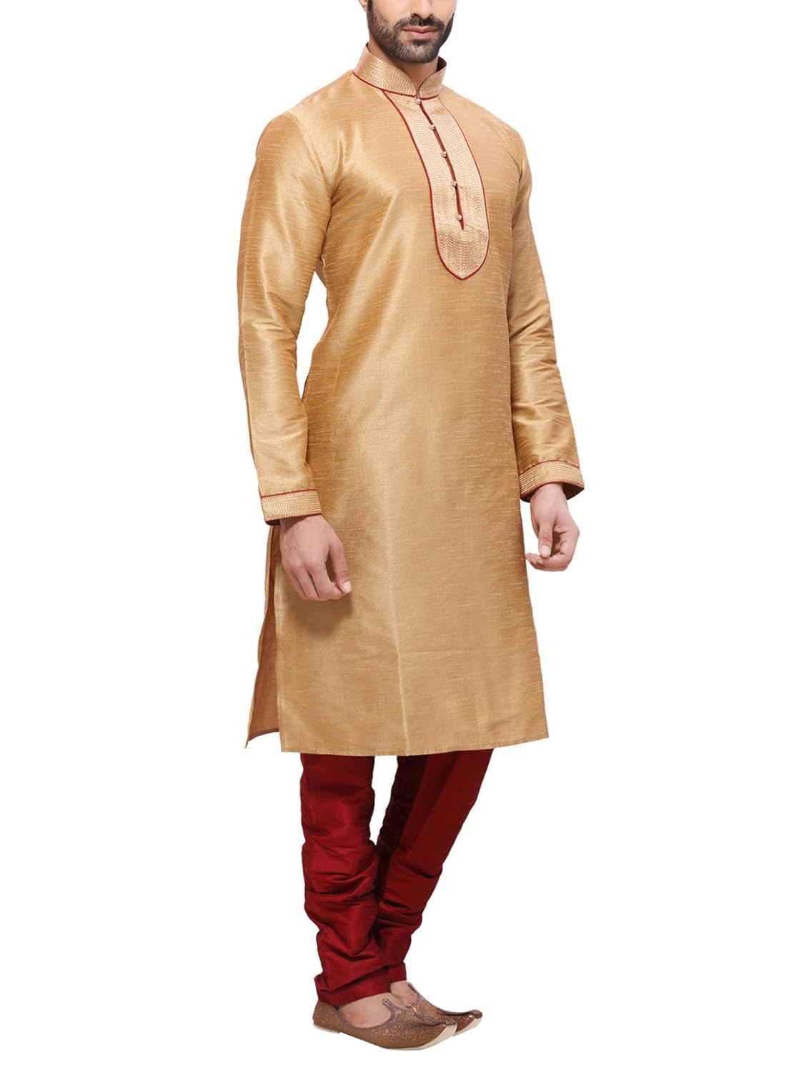 rg designers gold kurta pyjama men's