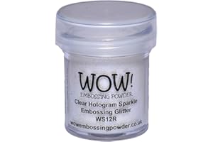 Wow Embossing Powder Wow! Embossing Powder, 15ml, Clear Hologram Sparkle