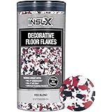 INSL-X PRODUCTS EGF700099-EA RED Combo Decorative Floor Flakes, 12 oz