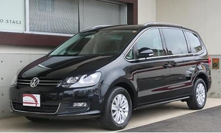 Amazon 中古車 頭金10 000円 支払総額2 574 700円 H25年式 シャラン ｔｓｉ コンフォートラインブルーモーションテクノロジー 走行距離 0km カラー ディープブラックパールエフェクト 車検 平成30年11月 047 禁煙 純正ナビ バックカメラ クルコン 両側電動