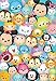 Jay Franco Tsum Mash Up Teal Flannel/Silk Touch Measures 62 x 90 inches, Kids Bedding Features-Fade Resistant Super Soft Fleece-(Official Disney Product), Multi Faces Blanket