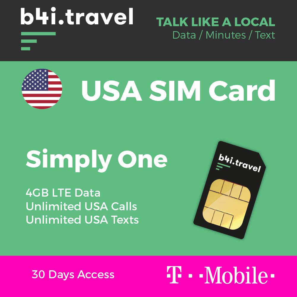 USA PrepaidSIMKarte von TMobile 4 GB Amazon.de Elektronik