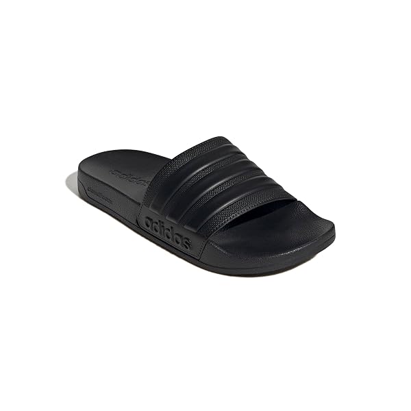 ADIDAS UNISEX SHOWER SLIDE SANDAL, CORE BLACK/CORE BLACK/CORE BLACK, 11 US MEN