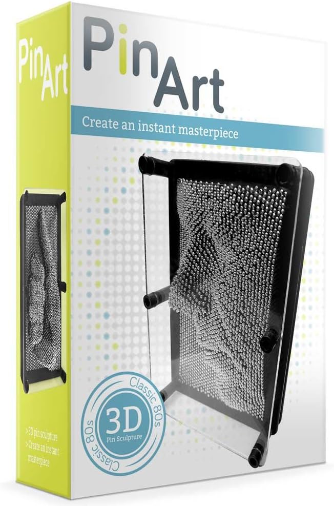 RED5 Pin Art 2400 Pins Executive Desk Toy 3D Metal Image Sculpture Maker, Multicolour - Image 3