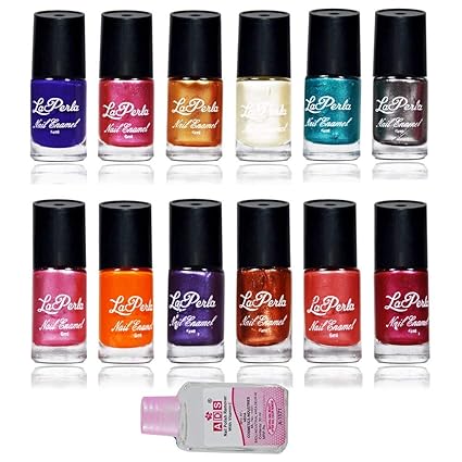 Adbeni Nail Polish or Nail Remover Combo Set Pack Of 13Pcs