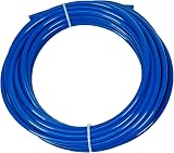 John Guest 1/4" LLDPE Fridge Water Filter Tubing Pipe 10m Blue view 1