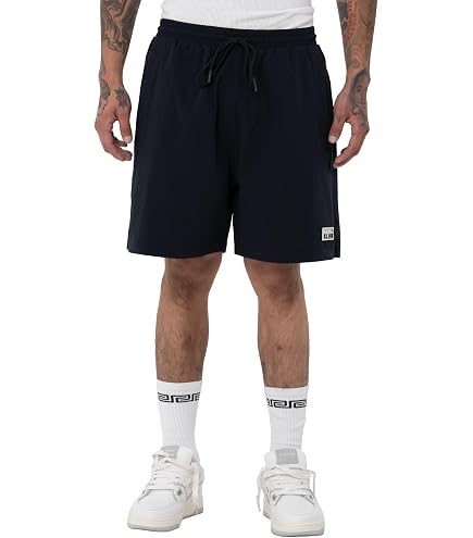 Pro Club Men's Comfort Cotton/Nylon Swim Short, Black, Small