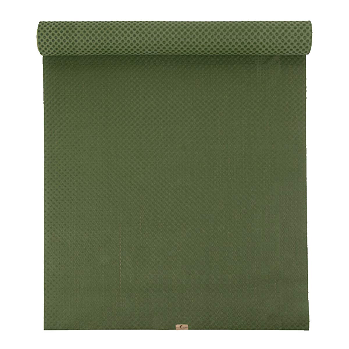 EcoYoga The Original Standard Yoga Mat | Natural Rubber Eco-Friendly Ethical Yoga Mat (Green)
