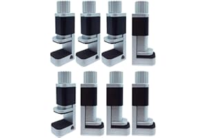 KANNONY WIND Phone Screen Repair Clamp with Protective Rubber Pad, Adjustable Fastening Clip Compatible with iPad MacBook Samsung Tablet LCD iPhone Screen Replacement, Frame Clamp Tool 8 Pcs