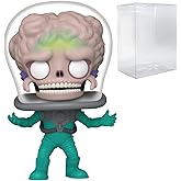 POP Movies: Mars Attacks - Martian Soldier Specialty Series Exclusive Funko Vinyl Figure (Bundled with Compatible Box Protector Case), Multicolor, 3.75 inches