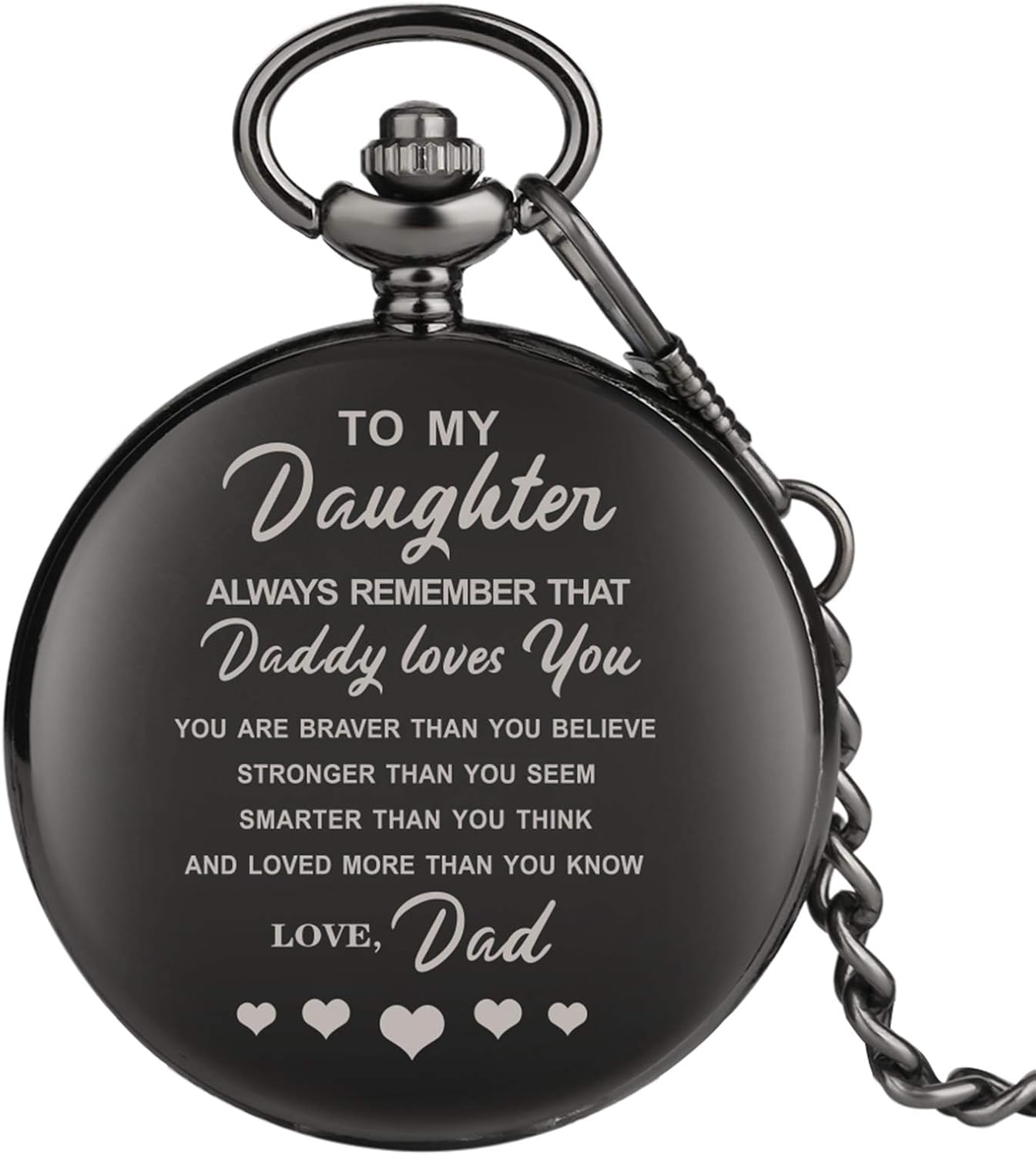 engraved watch for daughter