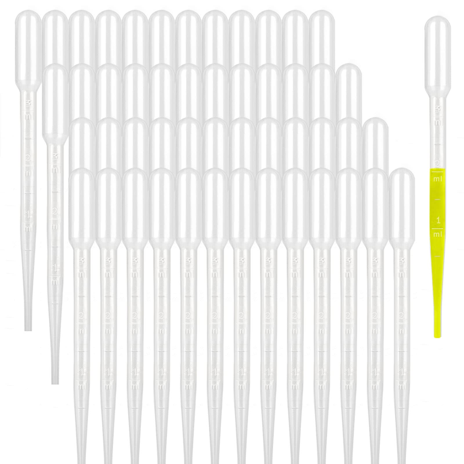 moveland 500PCS 3ML Plastic Dropper