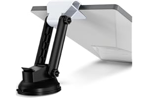 TAILBB for Starlink Mini Mount - Suction Cup Kit for Car, RV, Roof, Windshield & Dashboard Kit Magnetic Bracket Mounting Rack,Starlink Mini Accessories 4 Car Adapter (White)