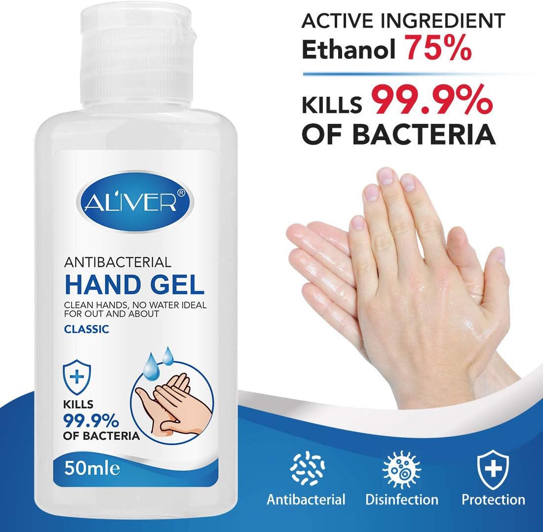 1/5/10 Pack 50ml Classic Smell Fresh Wash Quick-Drying Convenient Hand Protection Gentle Non-Irritating for Family Travel