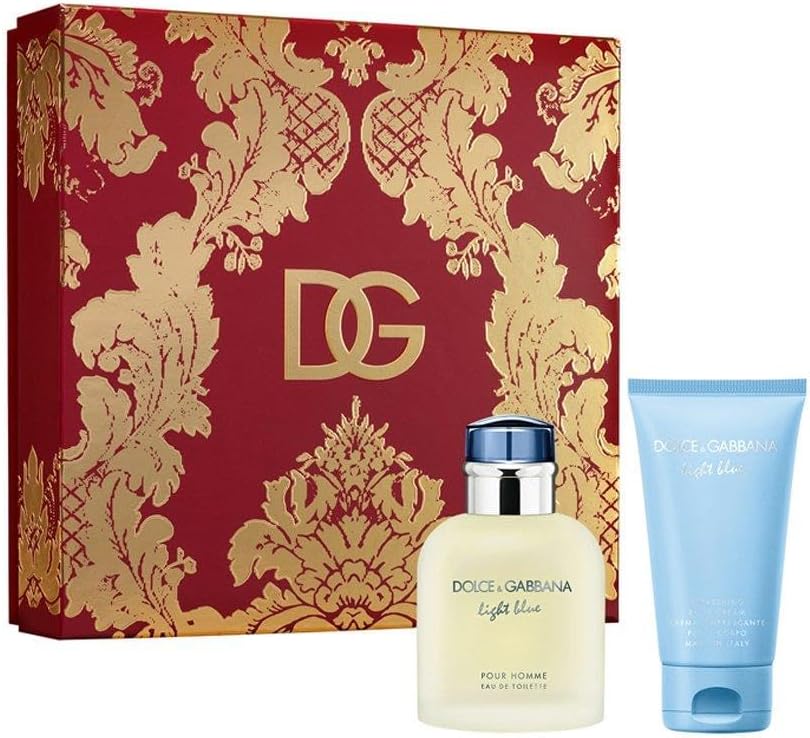 Dolce Gabbana Light Blue Pour Homme Eau de Toilette 75ml Gift Set