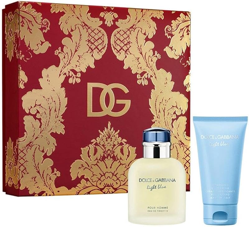 Dolce Gabbana Light Blue Pour Homme Eau de Toilette 75ml Gift Set