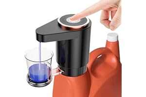 SRIOLR Electric Detergent Dispenser,Automatic Laundry Detergent Dispenser,Wireless Electric Detergent Pump,Quickly Resolve Burdens in Laundry Room Organization