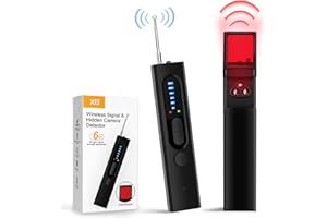 MCJ Hidden Camera Detectors, Anti-Spy Camera Finder Detector, Bug Detector, GPS Hidden Camera Detectors, Tracking Device Detectors, Camera Detector for Hotels, Home, Airbnb, Office (X13)