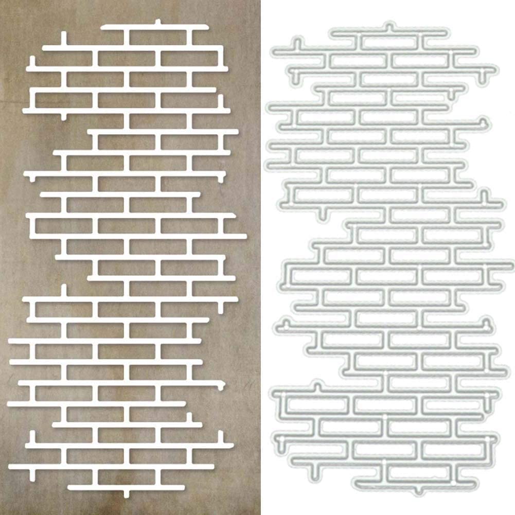 Square Flower Frame Cutting Dies for Card Making，Cutting Dies Cut Stencils for DIY Scrapbooking Photo Album Decorative Embossing Paper Dies for Card Making Templated