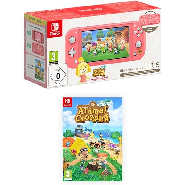 Amazon.com: Nintendo Switch Lite Animal Crossing: New Horizons