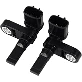2PCS Rear Left &amp; Right ABS Wheel Speed Sensors for Toyota Tacoma 4Runner | Fits 2005-2018 Toyota Tacoma, 2003-2019 4Runner, 2007-2014 FJ Cruiser &amp; 2008-2018 Land Cruiser, OE 89542-04020 89543-04020