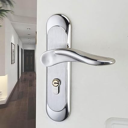 Amazon Com Tdjdyq Indoor House Lock Solid Wood Door