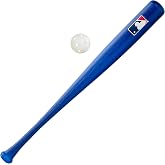 Franklin Sports MLB Pro Style Baseball Bat + Ball Set