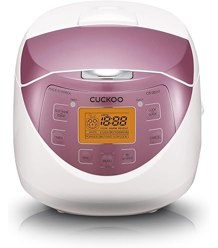 Amazon.com: CUCKOO CR-0631F | 6-Cup (Uncooked) Micom Rice Cooker
