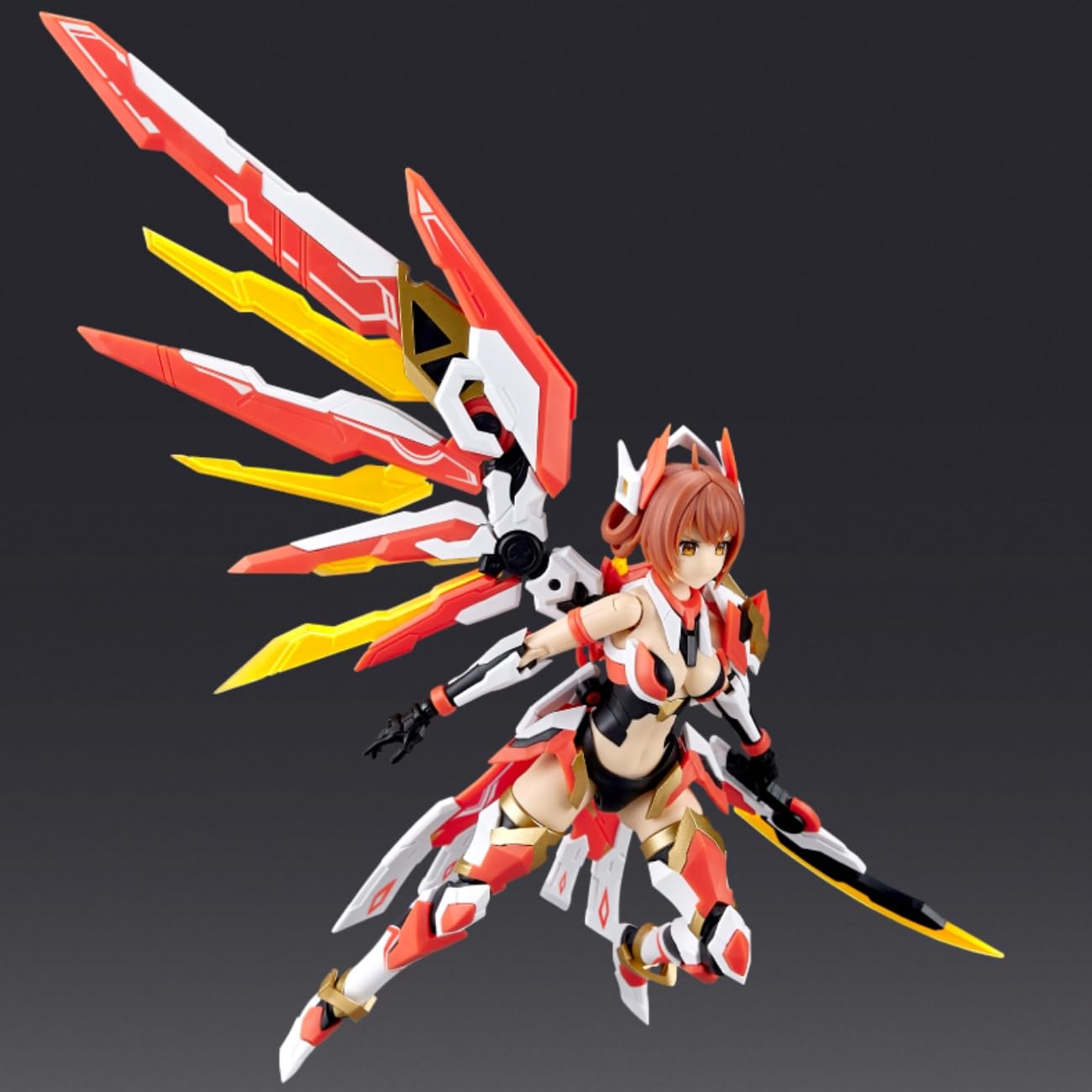 HiPlay Jianghunji Plastic Assemble Model Kits: Eastern Wu's Da Qiao & Xiao Qiao Biyi Bird Anime Style 1:12 Scale Collectible Action Figures MG-10