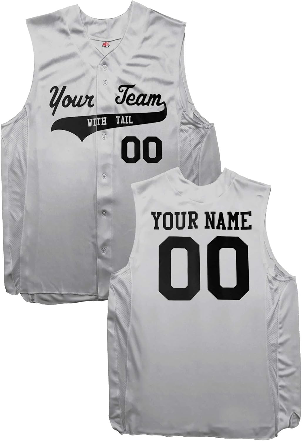 custom sleeveless baseball jerseys