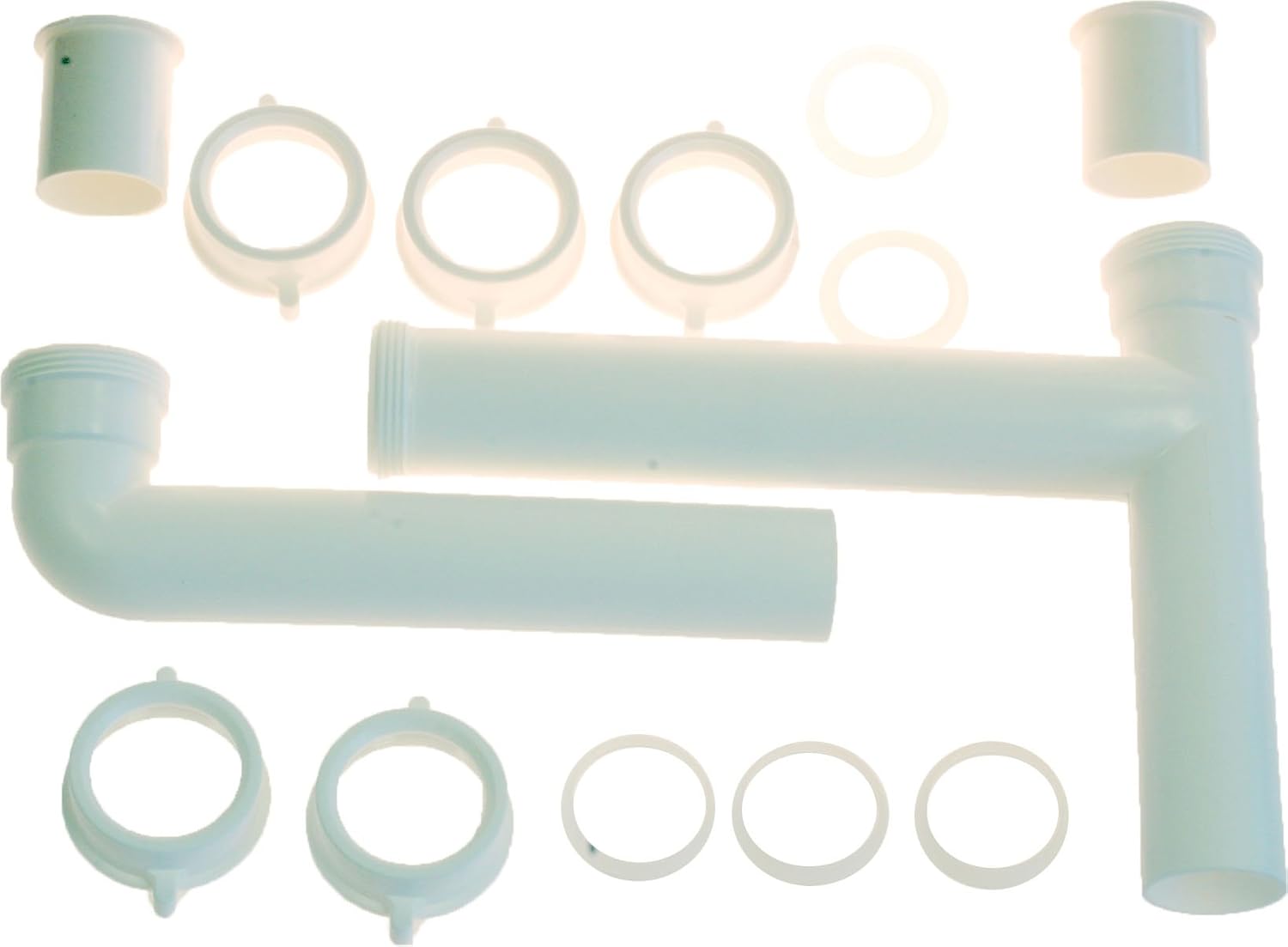 Plumber's Choice 22230 11/2Inch PVC Telescoping End Outlet Continuous