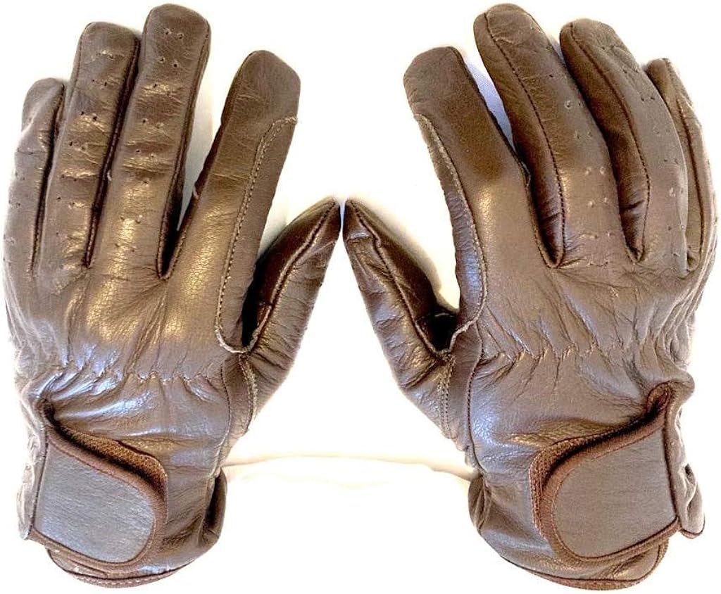 Sulkhanz Horse Riding MEN'S Gloves Soft Leather 100 Real Leather Dark
