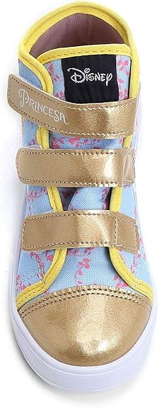 tênis disney princesas velcro infantil