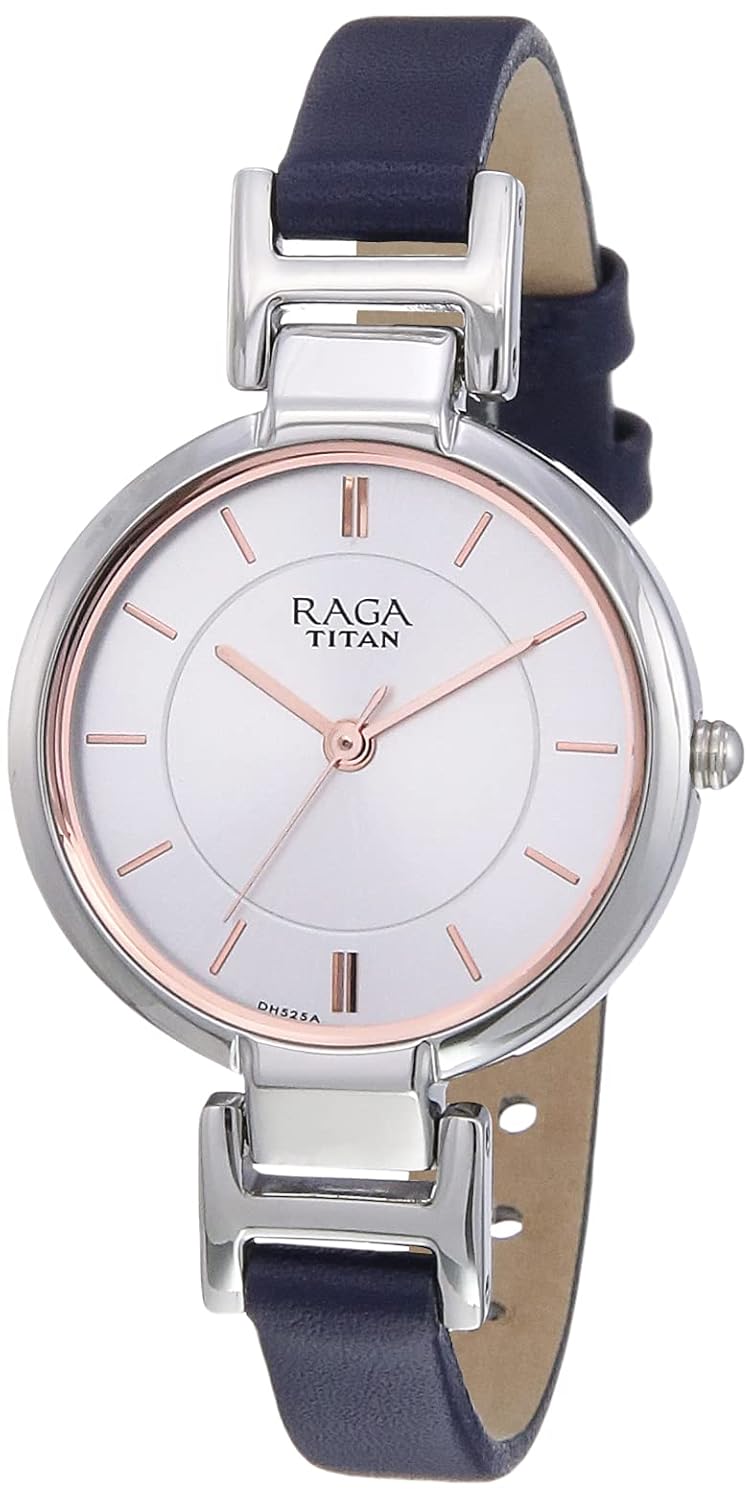 Buy Titan Raga Viva Analog Silver Dial Women's Watch NM2608SL01
