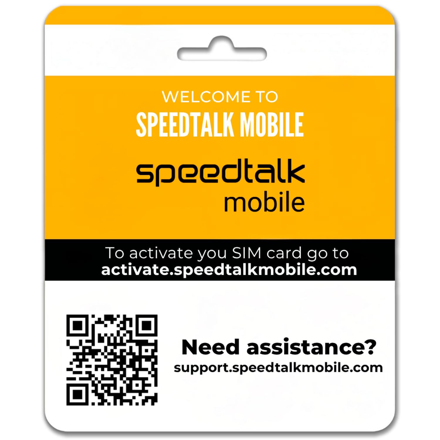 SpeedTalk Mobile GPS Tracker SIM Card Starter Kit | 3 in 1 Universal Simcard: Standard, Micro, Nano for Kids Senior Pet Car Fitness Activity 5G 4G LTE Tracking Devices | No Contract