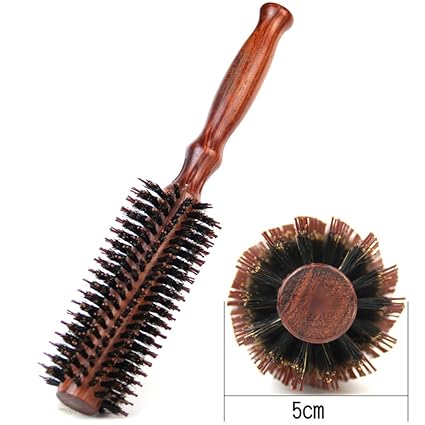 Anti Static Styling Comb Natural Boar Bristle Women Diy Hair Curls