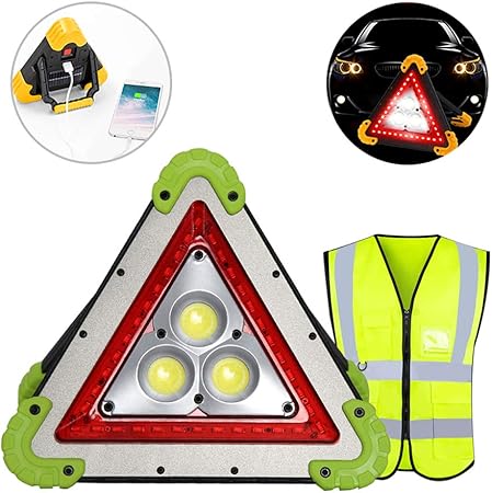 reflective safety triangle bicycle
