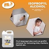 FILO Isopropyl Alcohol 99.9% 2x5L Lab Grade IPA Cleaning Solvent view 5
