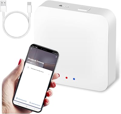 TenixLox Tuya Gateway Bluetooth Smart Home Hub for Remote Door Lock Control