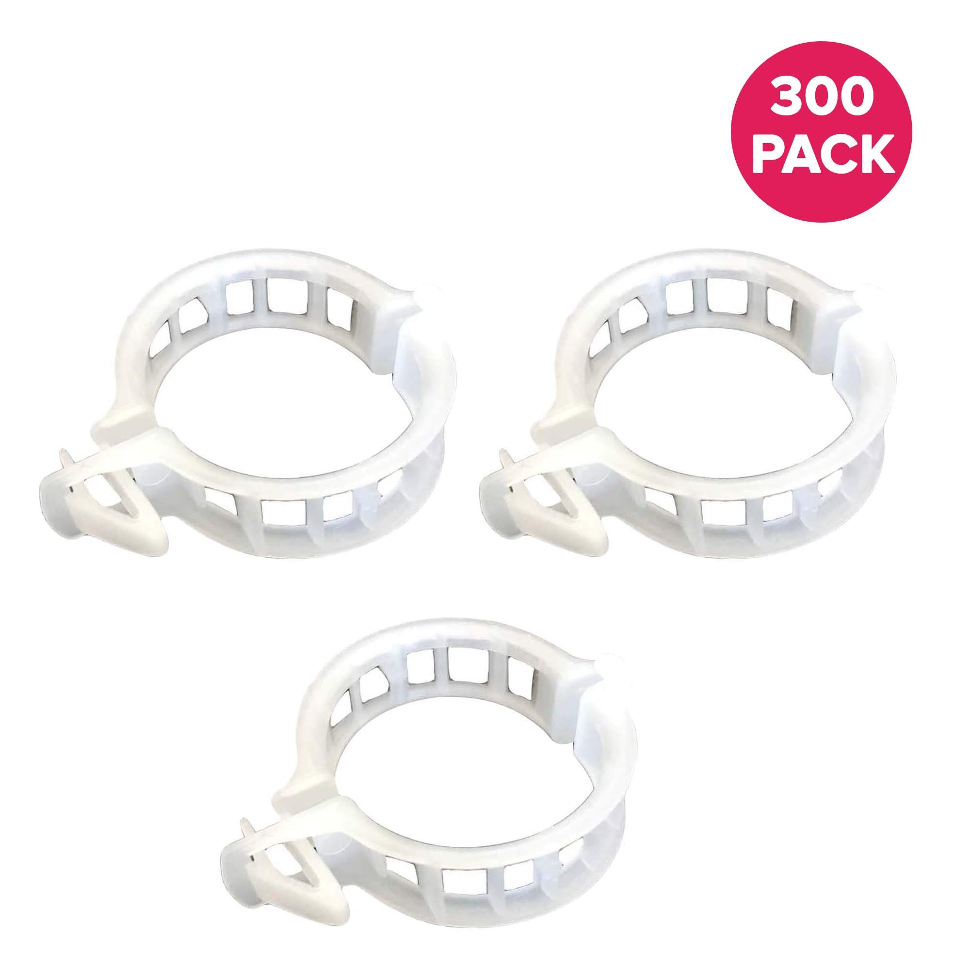 Think Crucial Durable Garden Trellis Clips Generic Crop Clips Fits