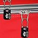 Luggage Locks TSA Approved Travel Lock - 2 Pack - Free Suitcase Tags