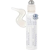 KORRES Greek Yoghurt Wide Awake Eye Gel Serum with Hyaluronic Acid & Caffeine for Dark Circles & Puffy Eyes, Roller Ball, Brightening & Hydrating, 0.51 fl oz