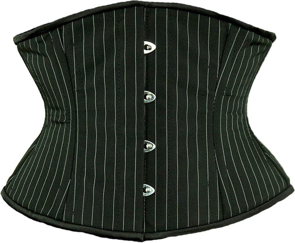 pinstripe corset top