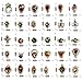 Ownsig 48pcs Big Rhinestones for Nails Colorful Nail Crystals 3D Nail Charms Diamonds for Nails (48Pcs Colorful)